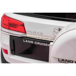 Elektrické autíčko - Toyota Land Cruiser - biele 